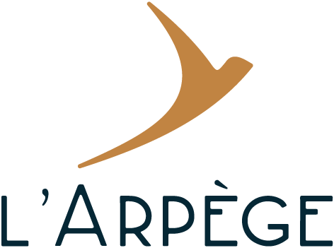 logo larpege restaurant colmar simple